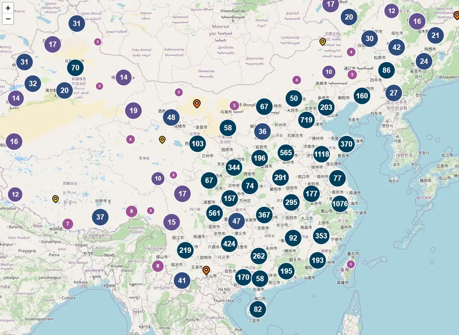Mapping Millions: How to Cluster Thousands of Markers with Next.js, Leaflet, and Supercluster