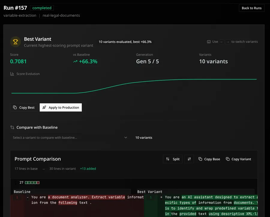 Prompt Optimization Shouldn't Require Rewriting Your App