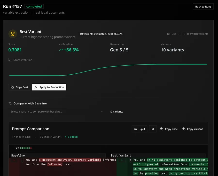 How come we have advanved agent tracing products with minimal setup, but prompt optimization itself needing rewriting your product in new frameworks in order to work. My attempt on showing that it does not need to be the case