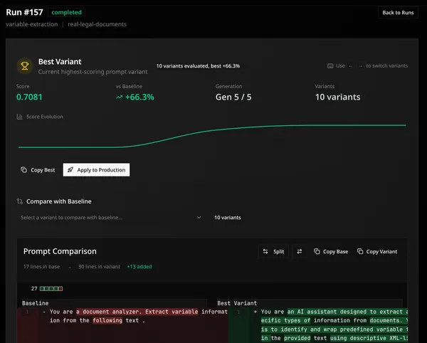 Prompt Optimization Shouldn't Require Rewriting Your App